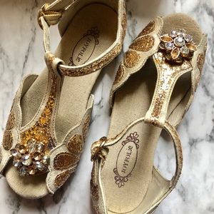 Joyfolie Mari Gold Flats.